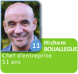 11 - Hichem Bouallegue, chef d'entreprise, 61 ans