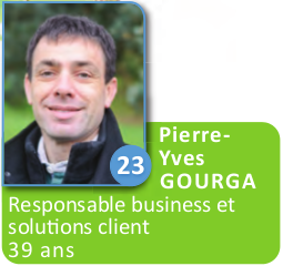 23 -Pierre-Yves Gourga - responsable business et solutions client, 39 ans