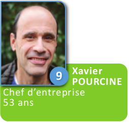9 - Xavier Pourcine - Chef d'entreprise, 53 ans